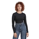 Body femme manches longues avec broderie