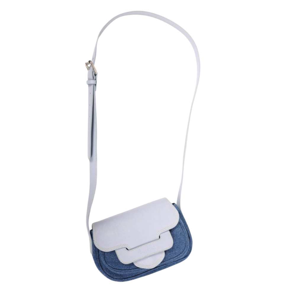 Sac bandoulière en jeans - SAGHIRA