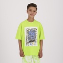 T-shirt oversized garçon manches courtes LOOK NICE