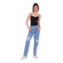 Body femme bretelle avec broderie