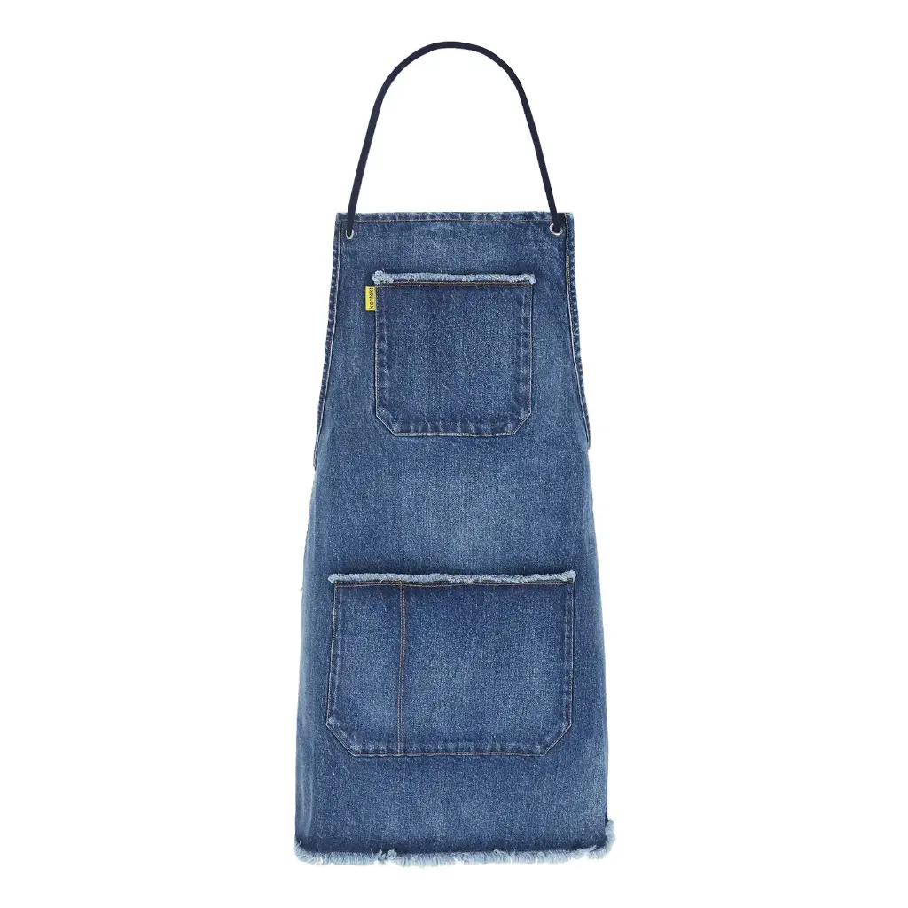 Tablier Kangourou en jeans HEAVY USED EFFECT - TUNIS FASHION WEEK 2024