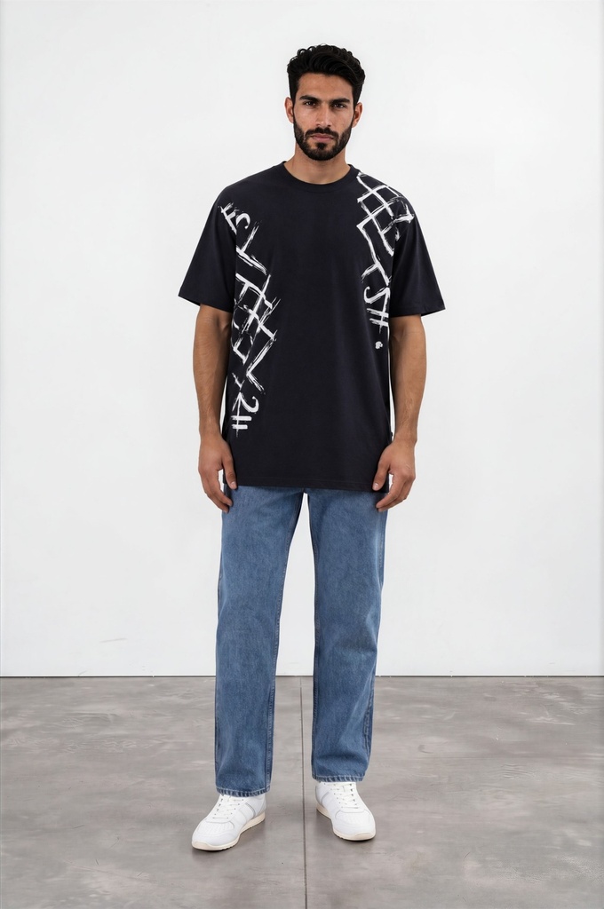 T-shirt oversized unisexe Modular - TUNIS FASHION WEEK 2024