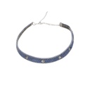 Choker en denim