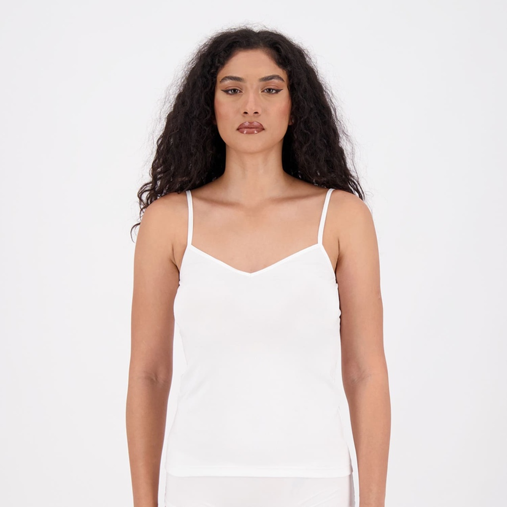 Caraco femme col V en microfibre extensible