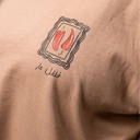 T-shirt oversized femme manches courtes avec fentes VIBE تونسية