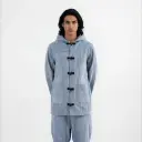 Kachabya unisexe en jeans UPCYCLING METHODS - Tunis Fashion Week