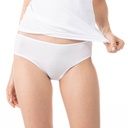 Slip taille haute femme en coton bio