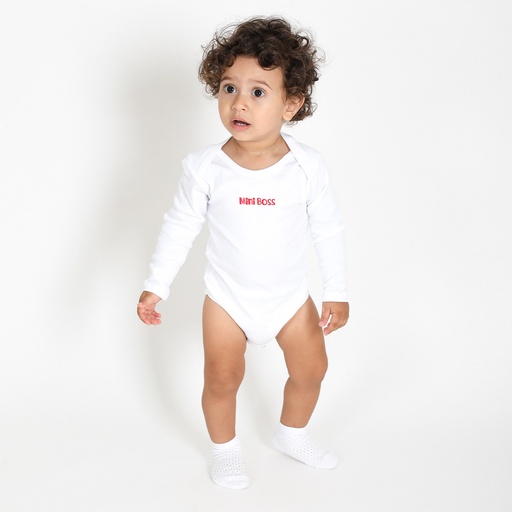 Body bébé manches longues MINI BOSS