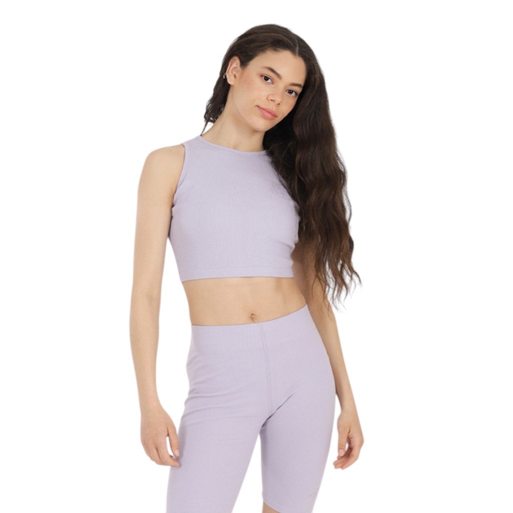 Brassière côtelé femme