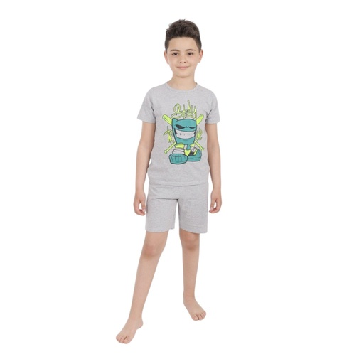Ensemble garçon manches courtes et short STAY TRUE