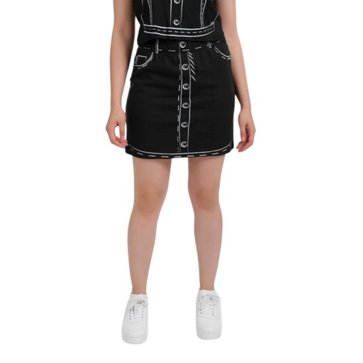 Jupe mini femme CROQUIS DENIM