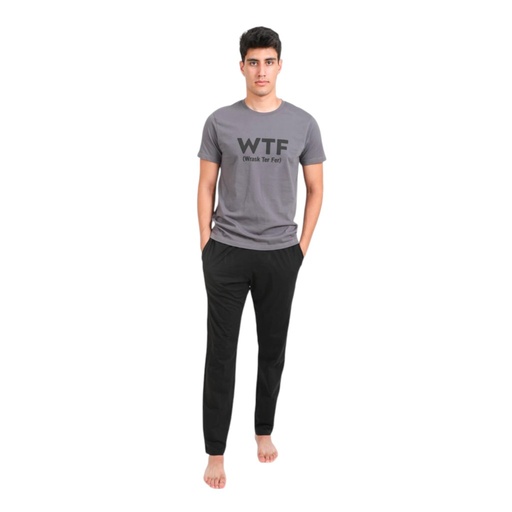 Pyjama homme manches courtes WTF