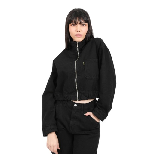Veste zippé femme avec bas élastique - KENZA