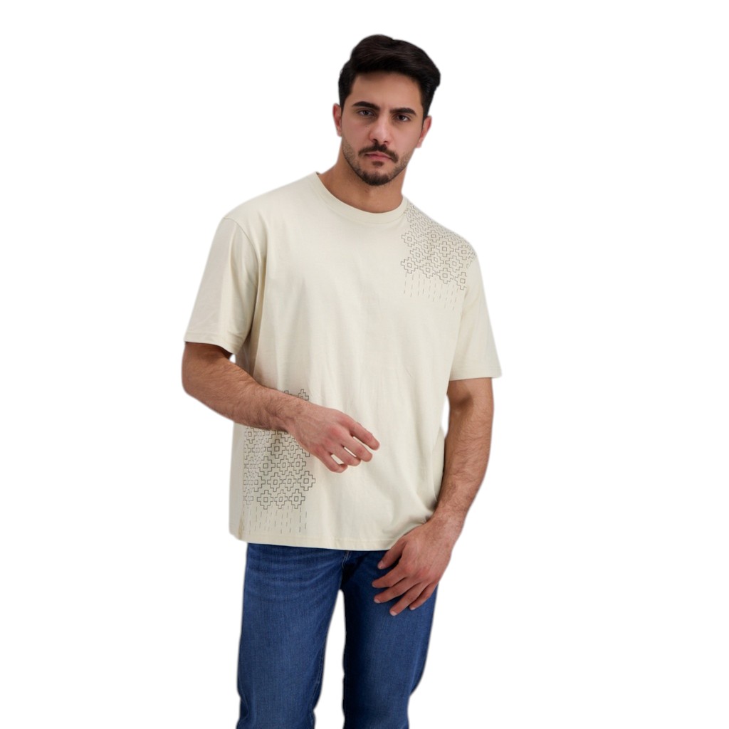 T-shirt oversized homme manches courtes LOSANGES MARGOUM