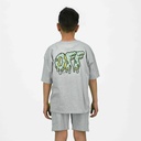 T-shirt oversized garçon manches courtes  OFF