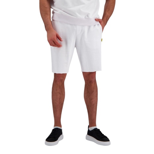 Short homme en molleton avec bord franc