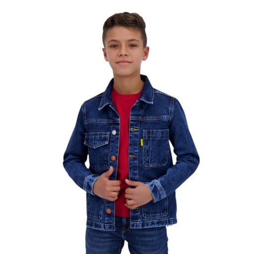 Workwear jacket garçon en jeans