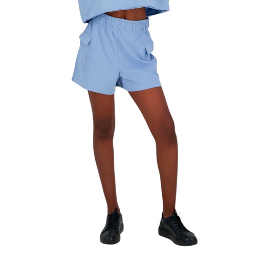 Short cargo femme en molleton