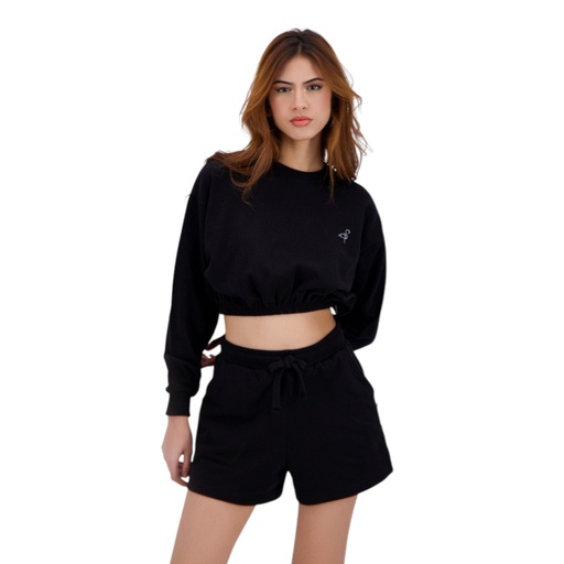 Short femme en molleton