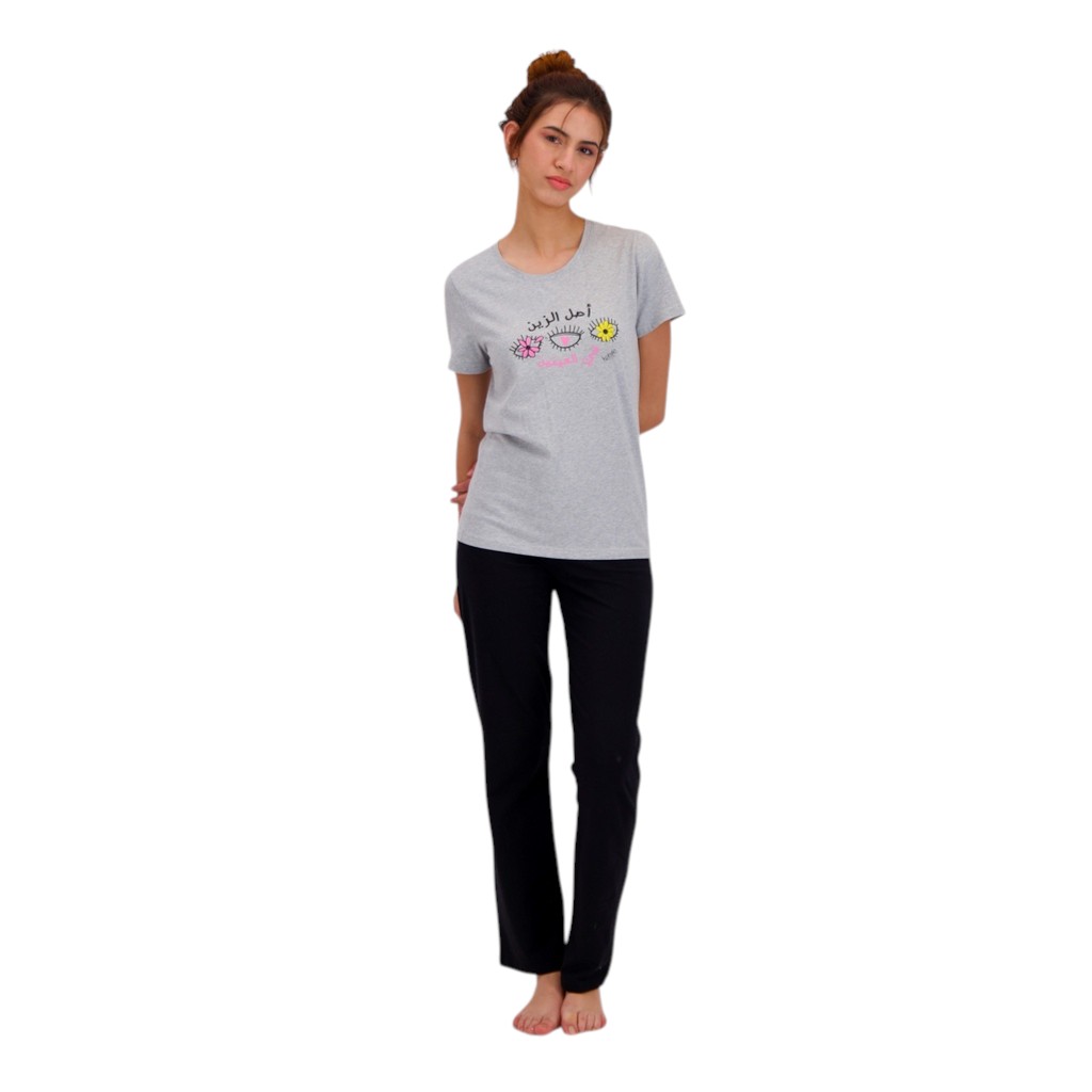 Pyjama femme manches courtes أصل الزين