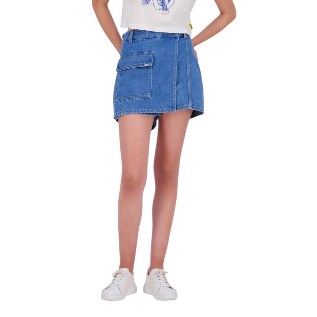 Skort femme en jeans - SOUKAINA