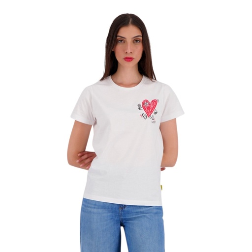 T-shirt femme manches courtes COEUR