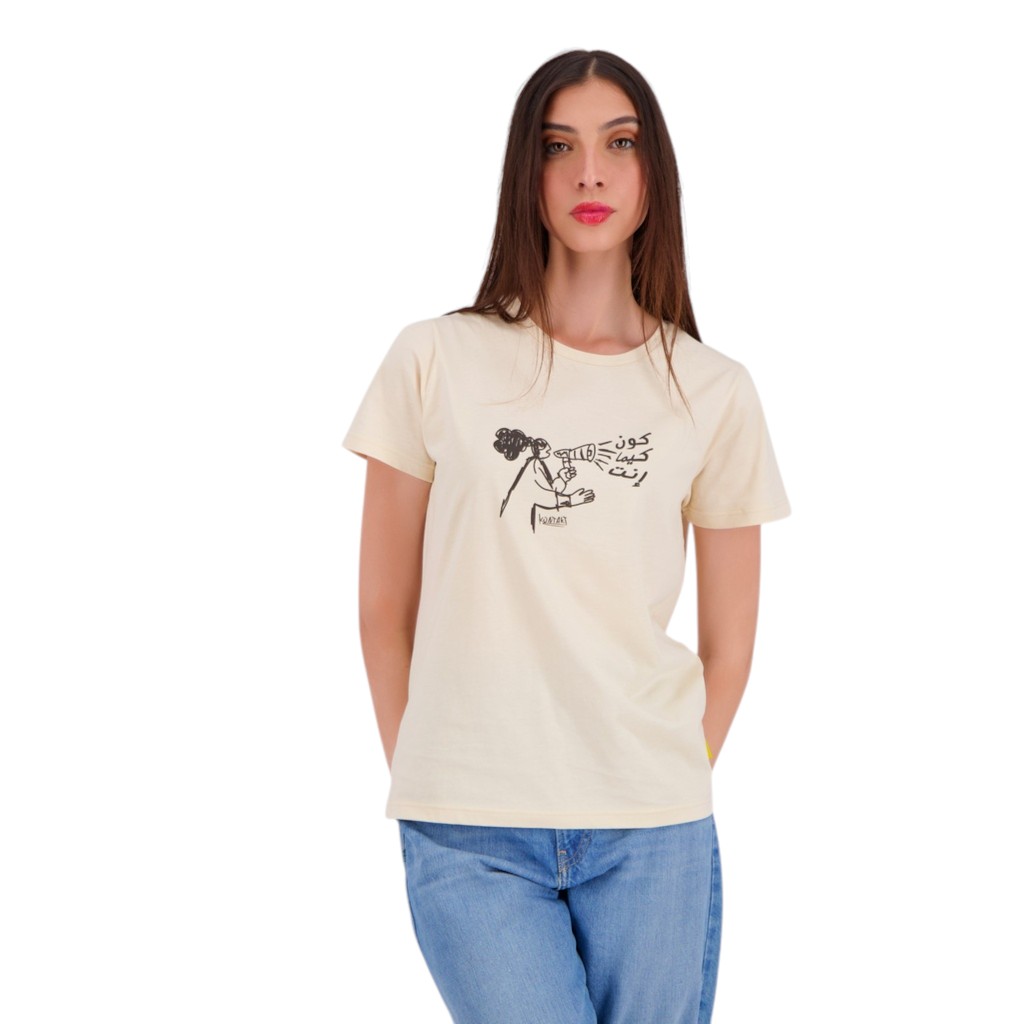 T-shirt femme manches courtes KOUN KIMA ENTI
