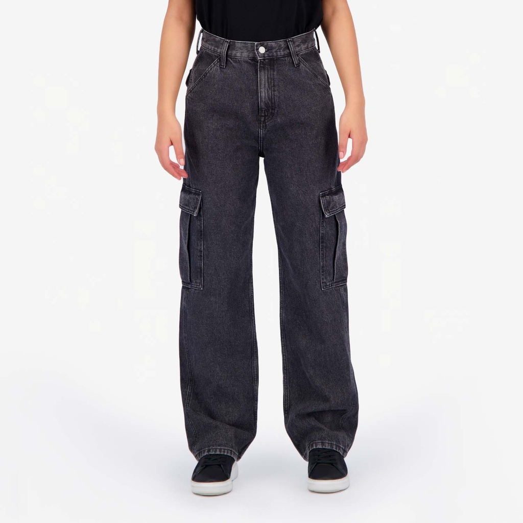 Cargo jeans femme - KAMILA