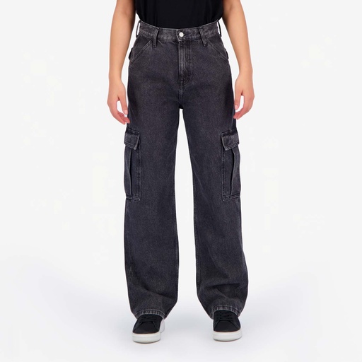 Cargo jeans femme - KAMILA