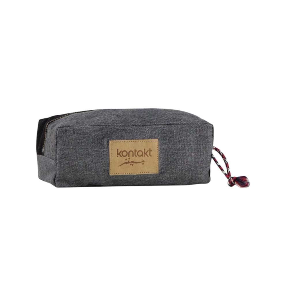 Trousse kontakt bi-couleurs en jeans