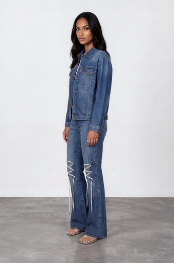 Jacket oversized / Sac unisexe en jeans Modular - TUNIS FASHION WEEK 2024