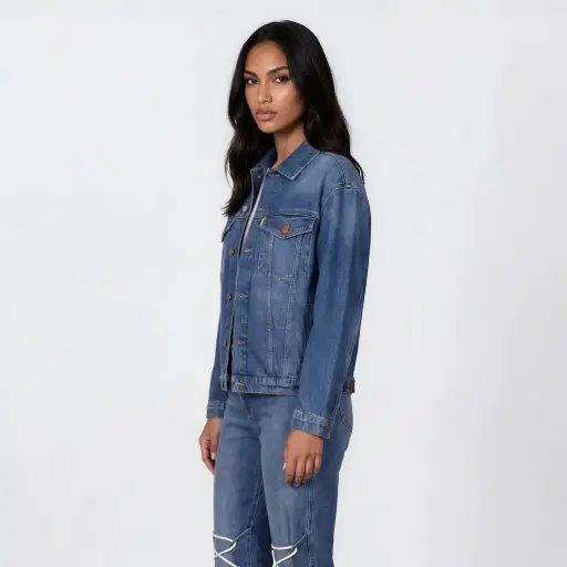 Jacket oversized / Sac unisexe en jeans Modular - TUNIS FASHION WEEK 2024