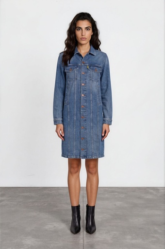 Jacket & veste oversized unisexe en jeans Modular TNFW