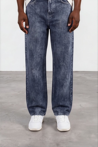 Baggy jeans unisexe Heavy Used Effect - TUNIS FASHION WEEK 2024