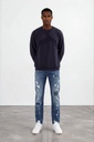 Regular jeans unisexe Heavy Used Effect - TUNIS FASHION WEEK 2024