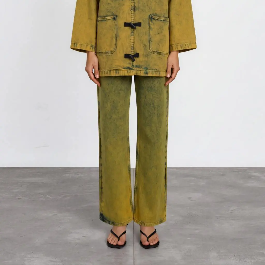 Baggy jeans unisexe Heavy Used Effect - TUNIS FASHION WEEK 2024