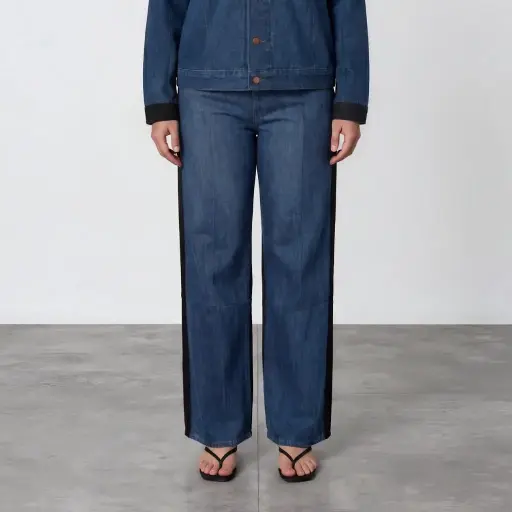 Baggy jeans unisexe UPCYCLING METHODS - TUNIS FASHION WEEK 2024
