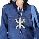 Colier en acier FREEDOM UPCYCLING METHODS - TUNIS FASHION WEEK 2024