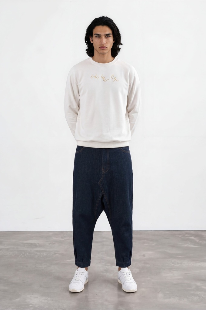 Sweat unisexe oversized كون كيما انتي Selvedge And Raw Look - TUNIS FASHION WEEK 2024