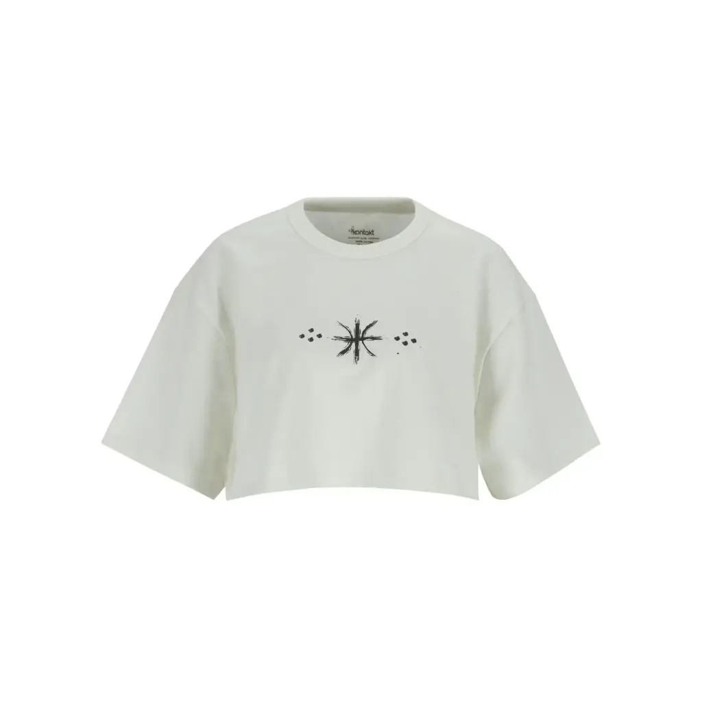 T-shirt cropped unisexe FREEDOM  Selvedge And Raw Look - TUNIS FASHION WEEK 2024