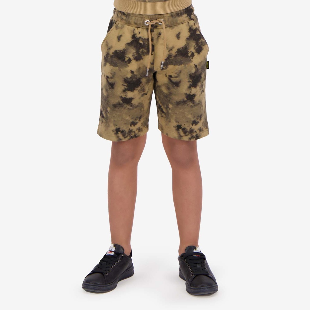 Short garçon en molleton tie & dye