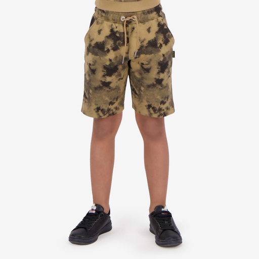 Short garçon en molleton tie & dye