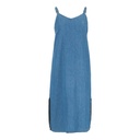 Robe bretelle fluide femme en jeans THANIA
