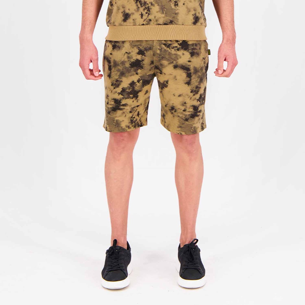 Short homme en molleton tie & dye