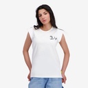 T-shirt femme demi manche نوارة