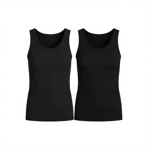 Lot de 2 Singlets homme en coton pur