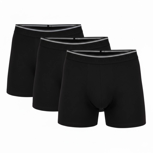 Lot  de 3 boxers homme en coton stretch