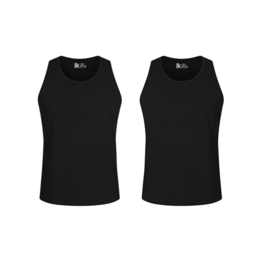 Lot  de 2 Singlets homme grandes tailles en coton pur