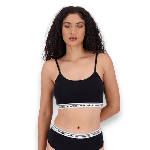 Brassière femme en coton stretch