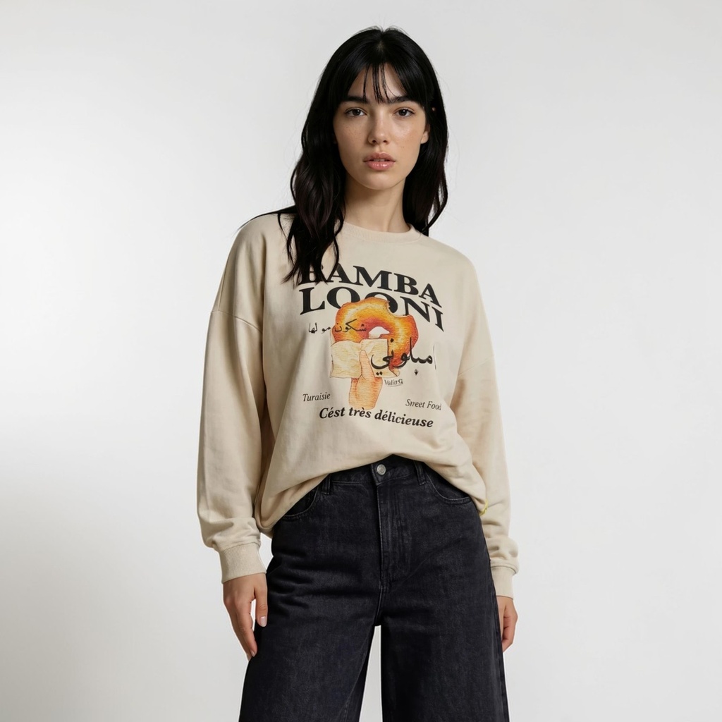 Sweat femme oversized BAMBALOONI